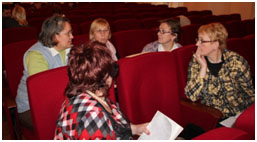 Участники тренинга 21.11.12. Групповое обсуждение «Барьеры для прекращения курения».